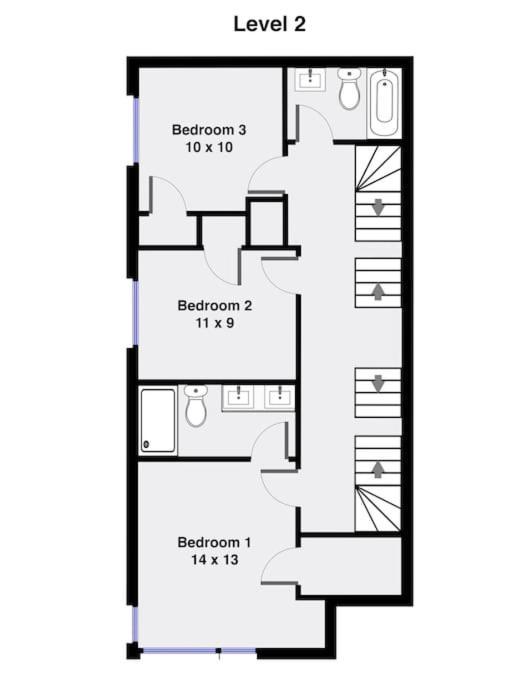 Breathtaking Downtown Penthouse A - Sleeps 11 Villa Chicago Eksteriør billede